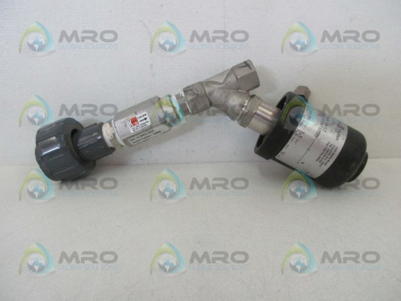 SCHUBERT & SALZER 7010/015V15202P-S-1 PNEUMATIC ACTUATED PISTON VAVE  UNMP