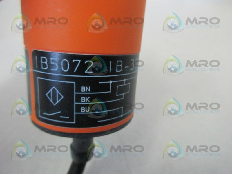 IFM EFECTOR IB5072 INDUCTIVE PROXIMITY SENSOR  NSMP