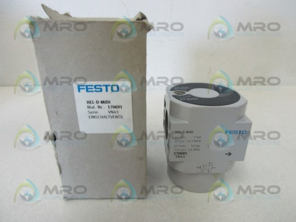 FESTO HEL-D-MIDI ON/OFF VALVE  NSMP