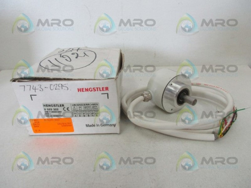 HENGSTLER 0-523-322 INCREMENTAL ROTARY ENCODER  NSMP