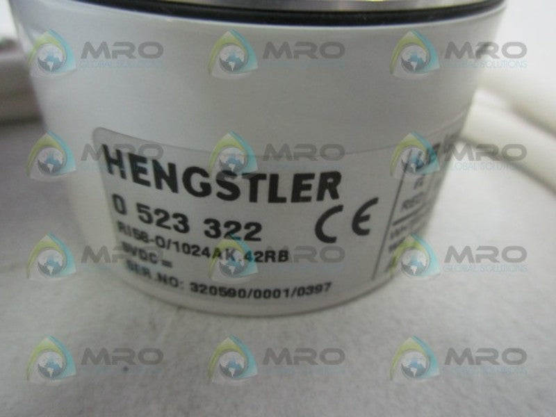 HENGSTLER 0-523-322 INCREMENTAL ROTARY ENCODER  NSMP