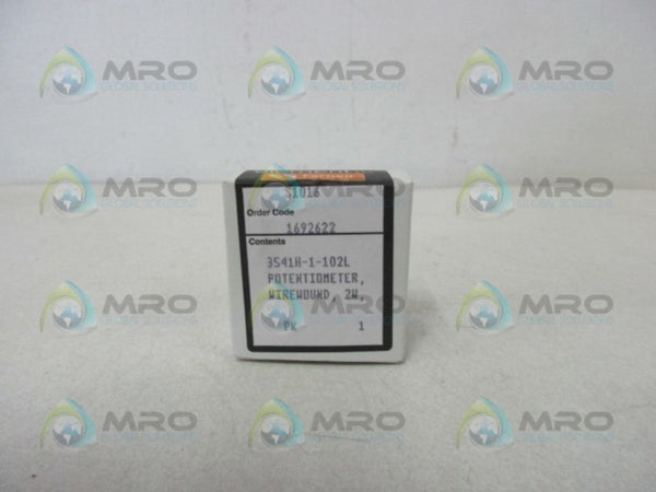 FARNELL 3541H-1-102L POTENTIOMETER  NSFS