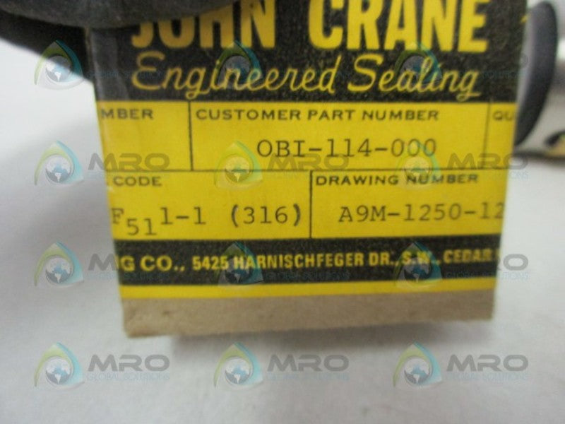 JOHN CRANE OBI-114-000 MECHANICAL SEAL  NSMP