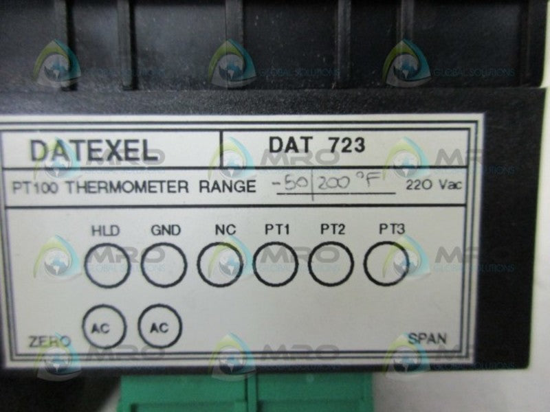DATEXEL DAT723 DIGITAL THERMOMETER  NSMP
