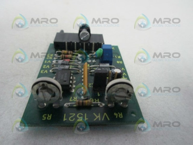 EL CONTROLS VK-1521 AMPLIFIER BOARD  UNMP