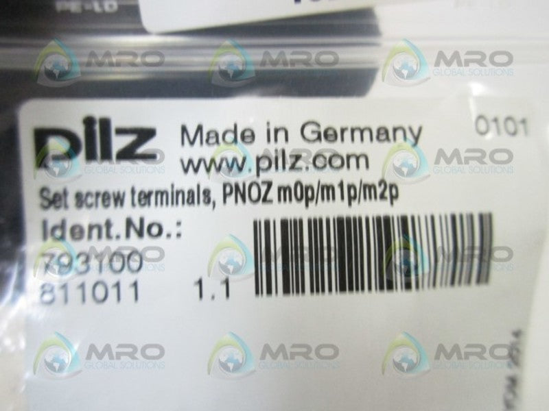 PILZ PNOZM0P/M1P/M2P SET SCREW TERMINALS * NEW IN FACTORY BAG *
