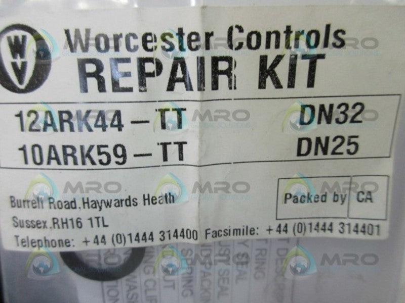 WORCESTER CONTROLS 12ARK44-TTDN32 REPAIR KIT  NSMP