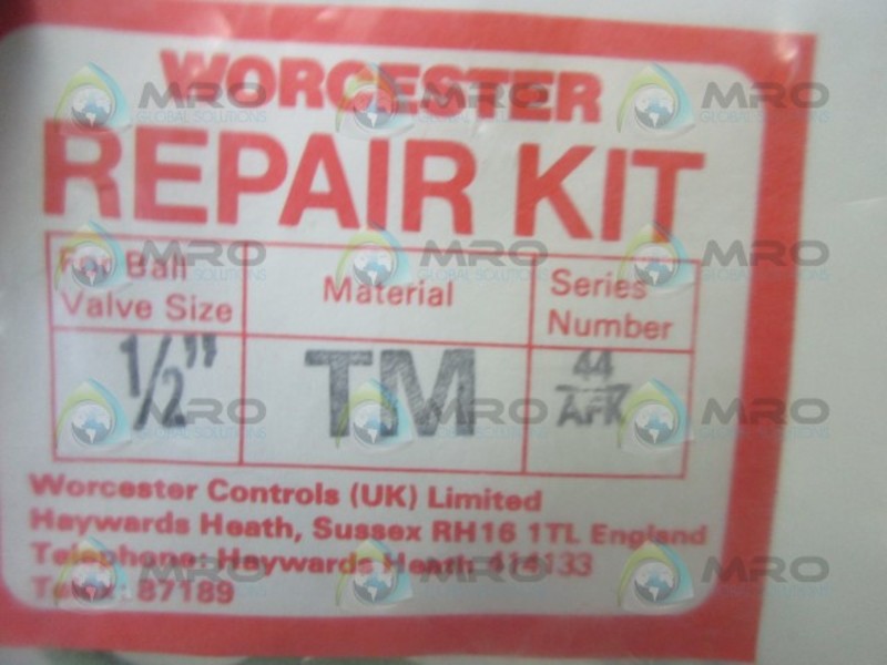 WORCESTER CONTROLS TM44ARK REPAIR KIT 1/2"  NSMP