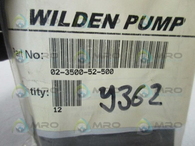 WILDEN 02-3500-52-500 (PKG OF 12)  NSMP
