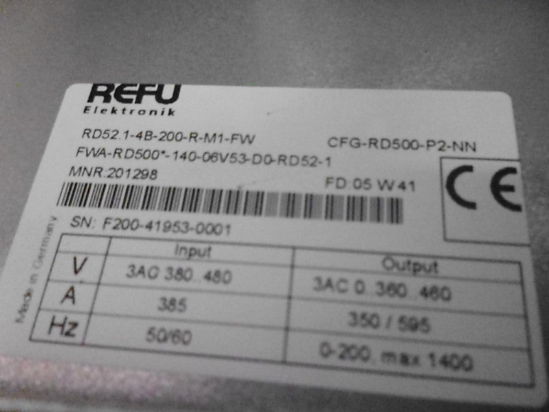 REXROTH RD52.1-4B-200-R-M1-FW * NEW IN CRATE *