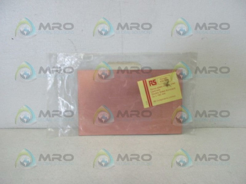 RS COMPONENTS 435-529 EPOXY GLASS COPPER CLAD  NSMP
