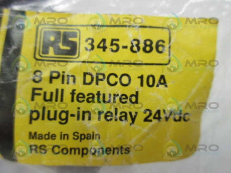 RELECO C2-A20X / DC 24V 345-886 PLUG-IN RELAY * NEW IN FACTORY BAG *