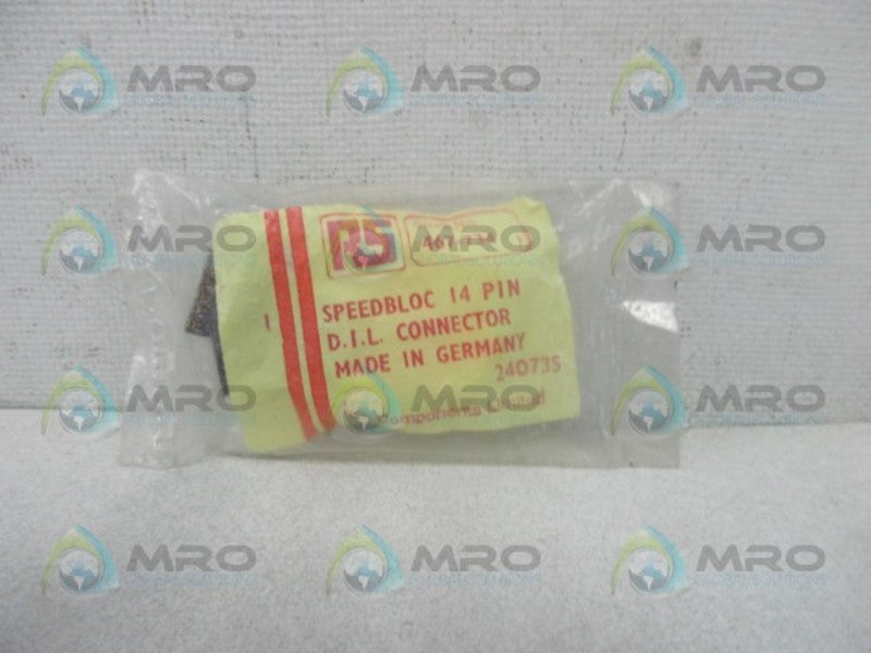 RS COMPONENTS 467-734 CONNECTOR  NSMP