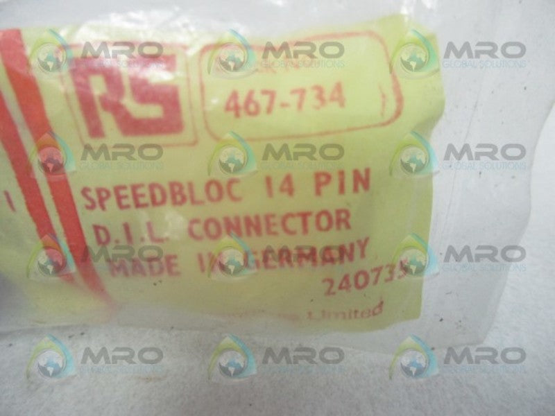 RS COMPONENTS 467-734 CONNECTOR  NSMP