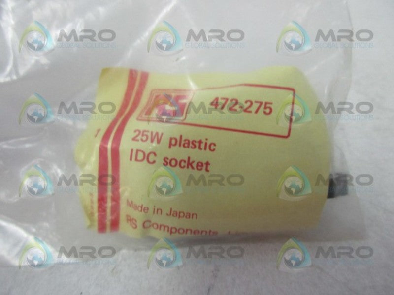 RS COMPONENTS 472-275 PLASTIC SOCKET  NSMP