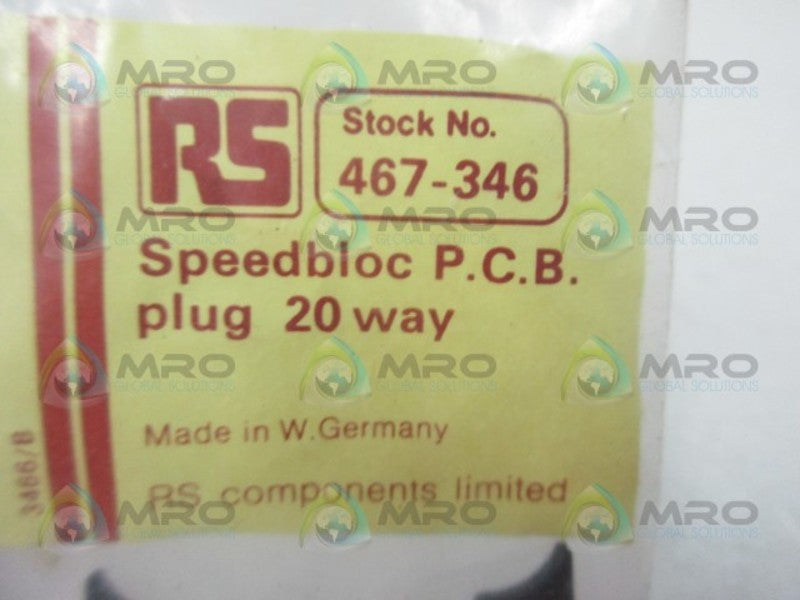 RS COMPONENTS 467-346 CONNECTOR  NSMP