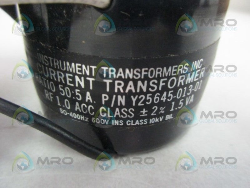 INSTRUMENT TRANSFORMERS Y25645-013-01 CURRENT TRANSFORMER  NSNP