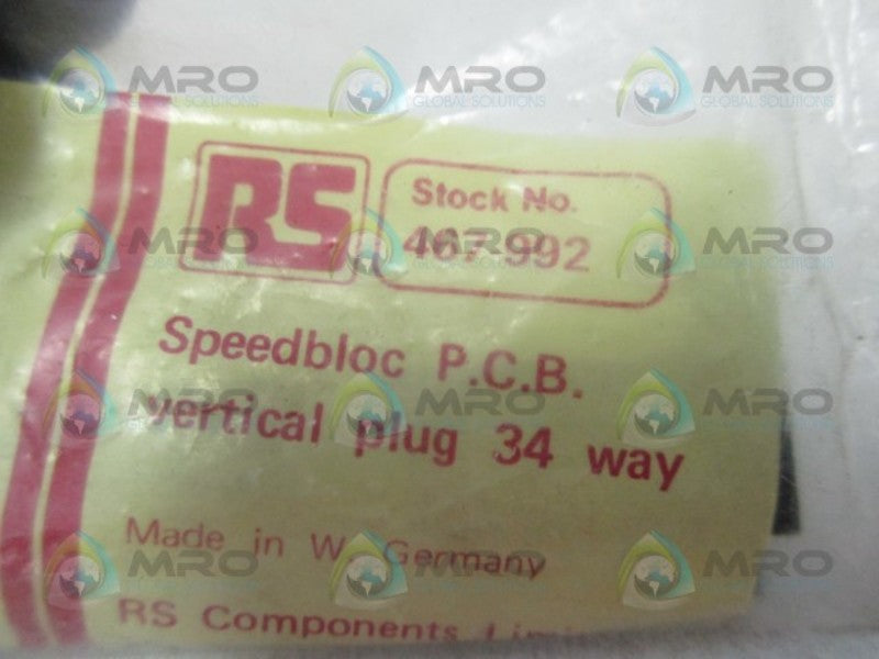 RS COMPONENTS 467-992 CONNECTOR  NSMP