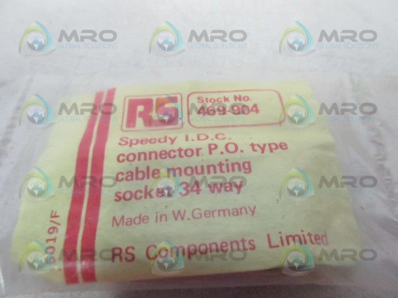 RS COMPONENTS 469-904 CONNECTOR  NSMP