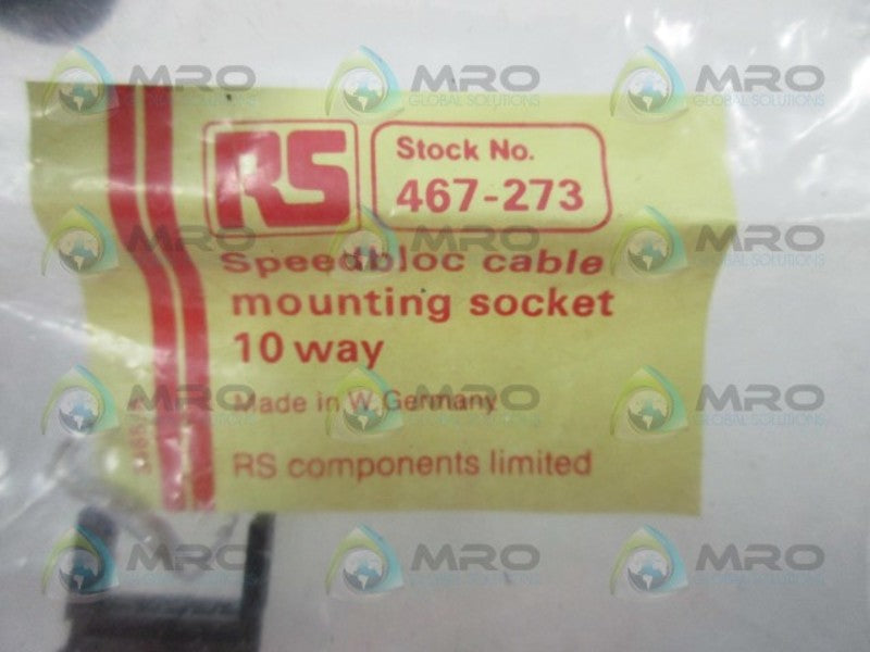 RS COMPONENTS 467-273 CONNECTOR  NSMP