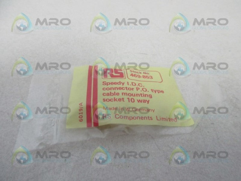 RS COMPONENTS 469-853 CABLE MOUNTING SOCKET  NSMP