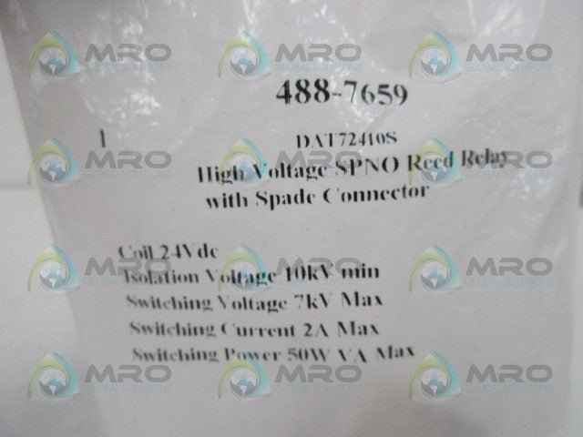 CYNERGY3 DAT72410S REED RELAY * NEW IN FACTORY BAG *