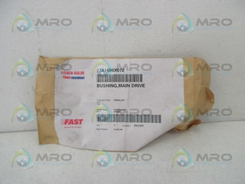 FISHER ROSEMOUNT 17A1696X072 BUSHING MAIN DRIVE  NSMP