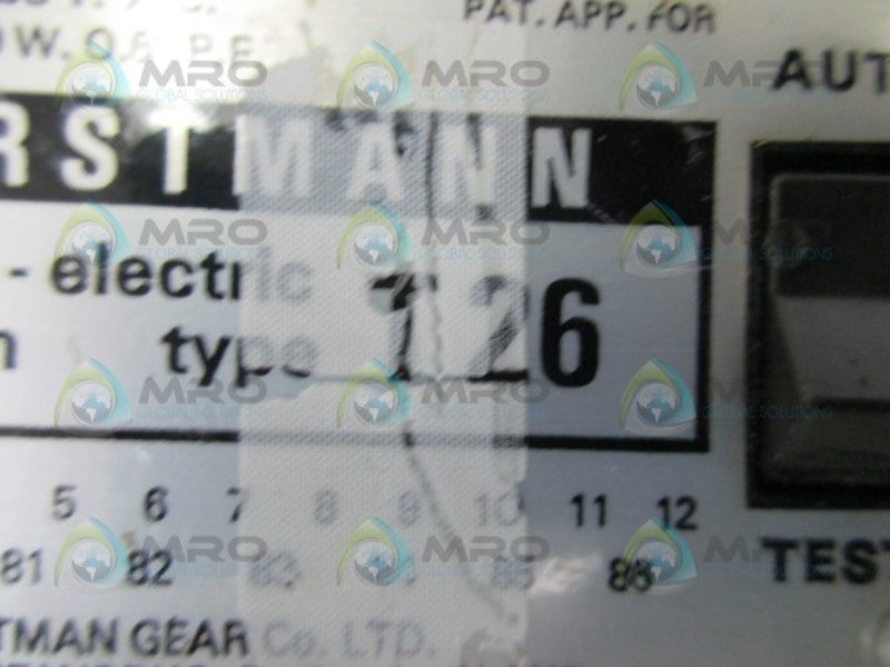 HORSTMANN T26 PHOTO ELECTRIC SWITCH  UNMP