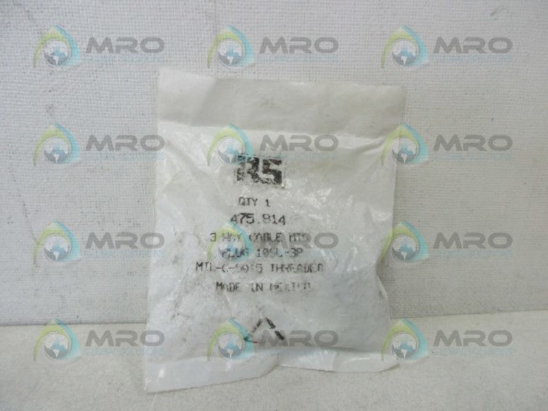 AMPHENOL MS3106A-10SL-3P 475-814 CABLE MOUNTING PLUG  NSMP