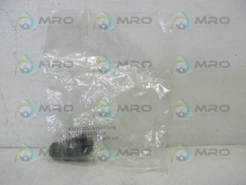 AMPHENOL MS3106A10SL-3S STRAIGHT PLUG CONNECTOR * NEW IN FACTORY BAG *