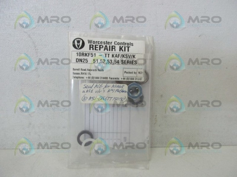 WORCESTER CONTROLS 10RKF51-TT KAF/KSV/K REPAIR KIT  NSMP