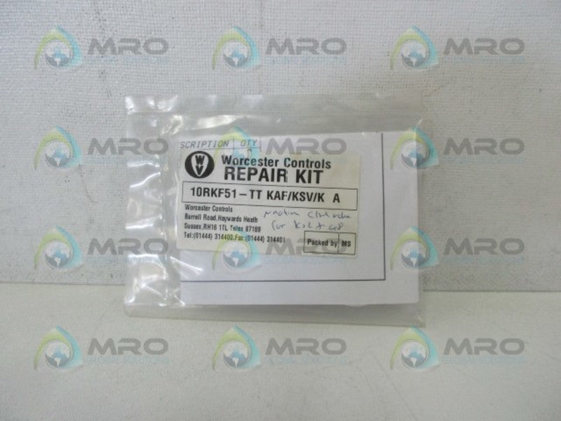 WORCESTER CONTROLS 10RKF51-TT KAF/KSV/K A REPAIR KIT  NSMP