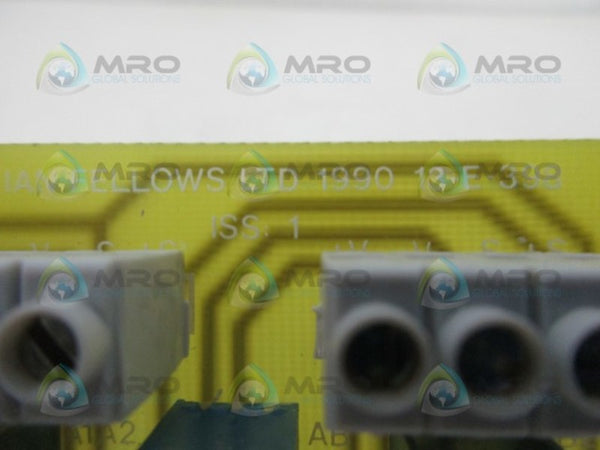 IAN FELLOWS 13-E-398 CIRCUIT BOARD  UNMP