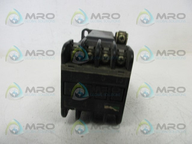 FUJI ELECTRIC SRCa50-3/X 2a2b AUXILIARY RELAY * USED *