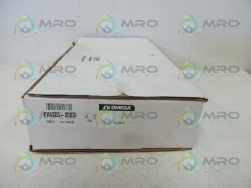 OMEGADYNE PX43E0-200GI PRESSURE TRANSMITTER 0-200  NSMP