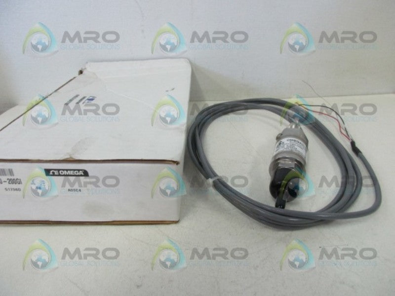 OMEGADYNE PX43E0-200GI PRESSURE TRANSMITTER 0-200  NSMP