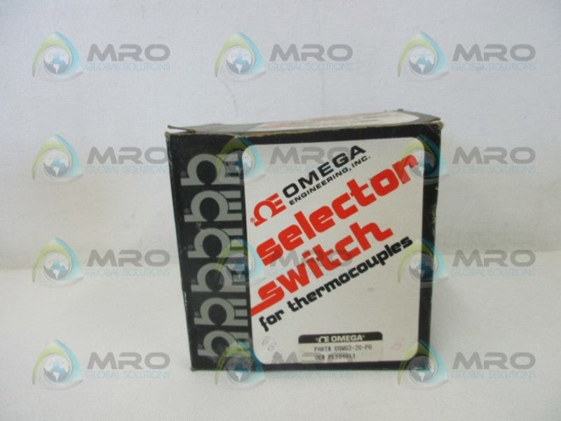 OMEGA OSWG3-20-PG SELECTOR SWITCH  NSMP