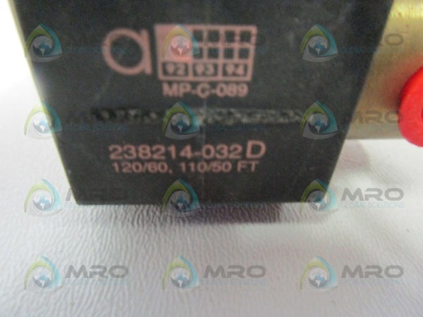 ASCO EF8262G2 SOLENOID VALVE  UNMP