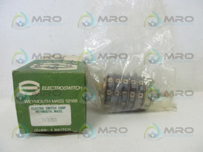 ELECTROSWITCH 31305A ROTARY SWITCH  NSMP
