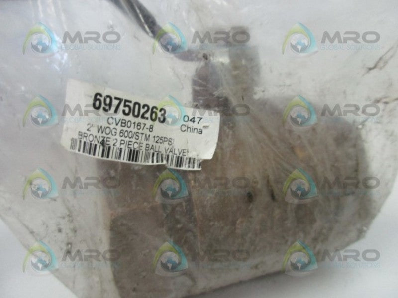INDUSTRIAL MRO CVB0167-8 BALL VALVE * NEW IN FACTORY BAG *