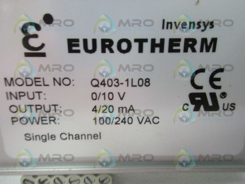 INVENSYS Q403-1L08 INPUT ISOLATOR  NSMP