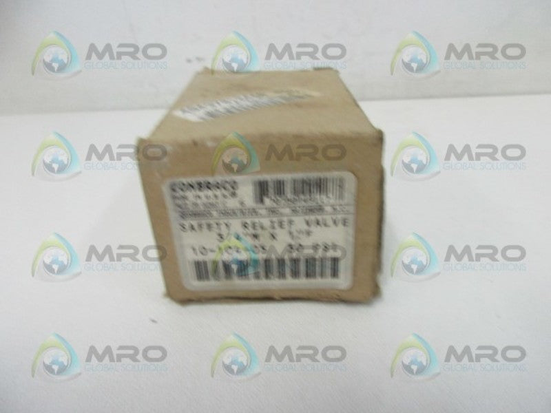 CONBRACO 3/4"M X 1"F SAFETY RELIEF VALVE  NSMP