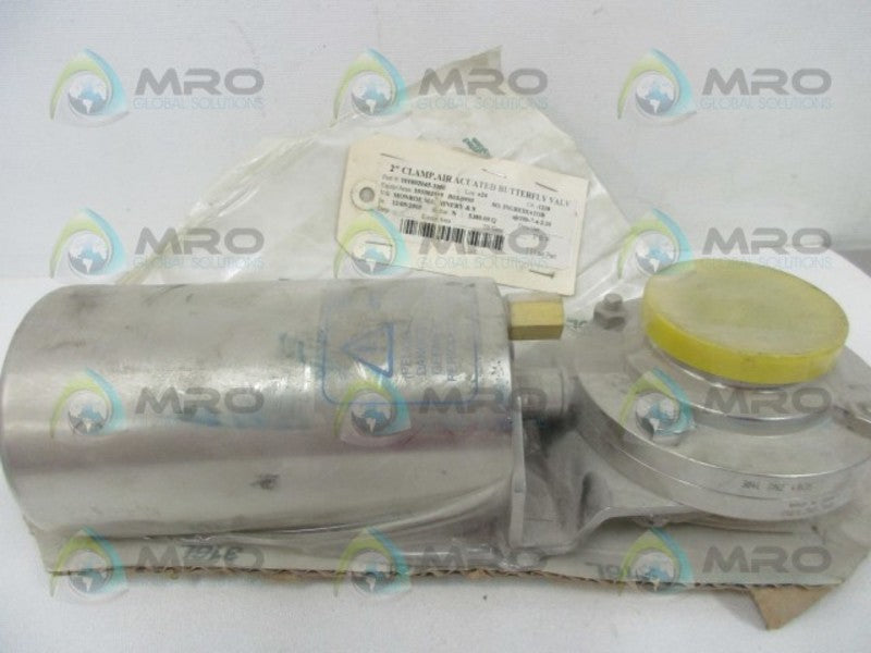 MONROE 304LDN241635 AIR ACTUATED BUTTERFLY VALVE  NSMP