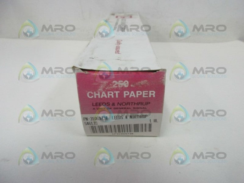 LEEDS & NORTHRUP 546139 CHART PAPER  NSMP