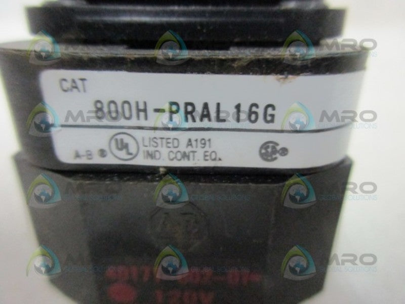 INDUSTRIAL SPARE PART 800H-PRAL16G PUSHBUTTON  UNMP
