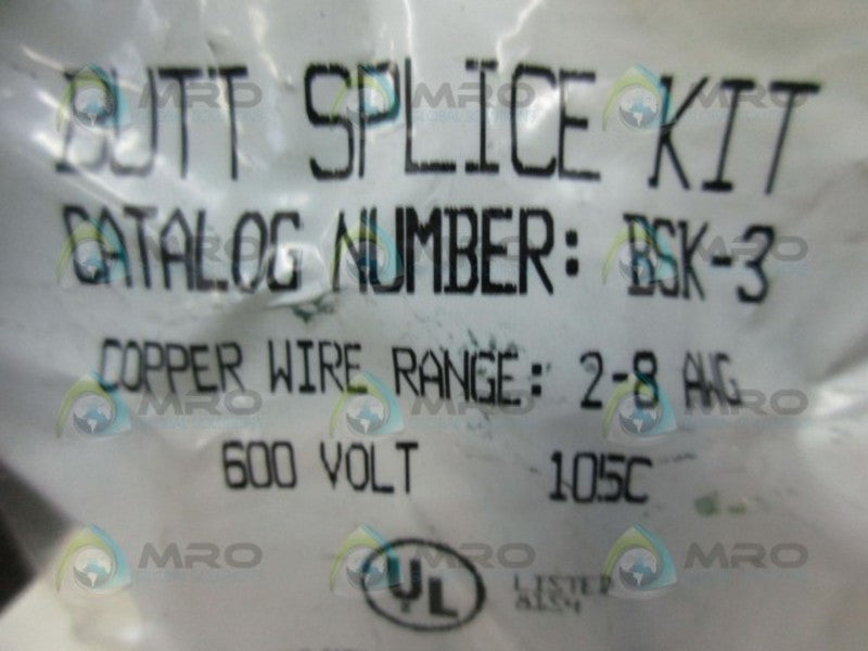 ENGINEERED PRODUCTS BSK-3 BUTT SPLICE KIT  NSMP