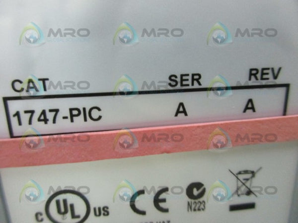 ALLEN BRADLEY 1747-PIC SER. A (AS PICTURED)  NSMP