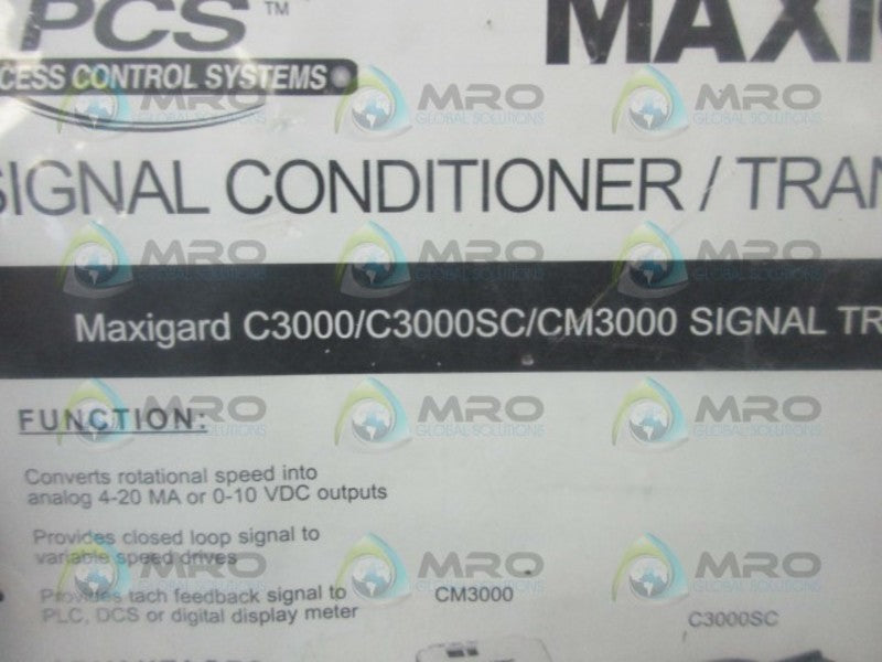 MAXIGARD C130-01 SIGNAL CONDITIONER  NSMP