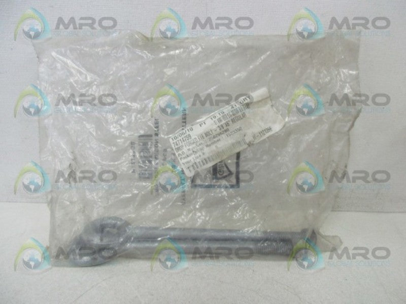 INDUSTRIAL MRO 250296280 DROP FORGED EYE BOLT * NEW IN FACTORY BAG *