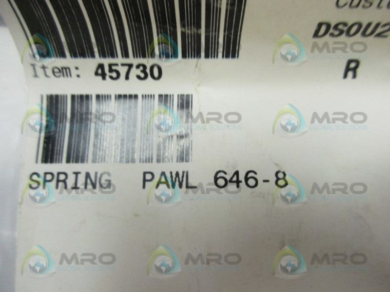 CM HOIST 45730 SPRING PAWL * NEW IN FACTORY BAG *